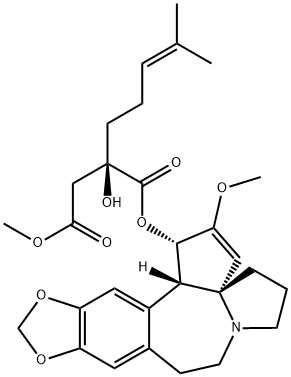 脱氢脱氧高三尖杉酯碱 结构式