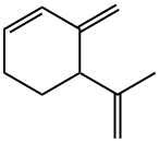 Cyclohexene, 3-methylene-4-(1-methylethenyl)- 结构式