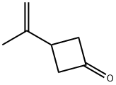 Cyclobutanone, 3-(1-methylethenyl)- 结构式