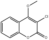 3-Chloro-4-methoxy-2H-chromen-2-one 结构式