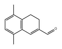 2-Naphthalenecarboxaldehyde, 3,4-dihydro-5,8-dimethyl- 结构式