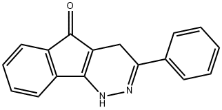 5H-Indeno[1,2-c]pyridazin-5-one, 1,4-dihydro-3-phenyl- 结构式