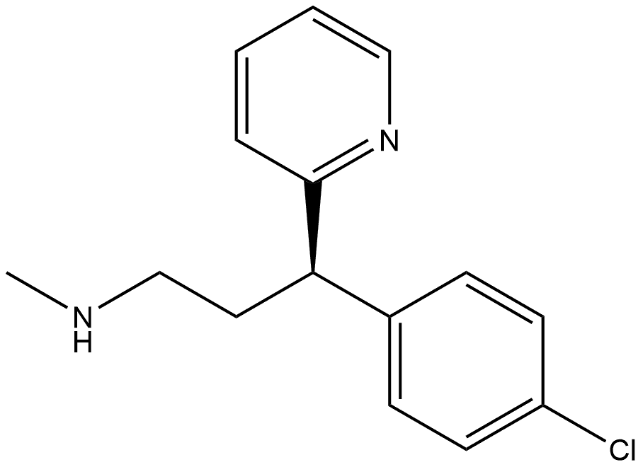 氯苯那敏杂质25 结构式