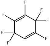 1,4-Cyclohexadiene, 1,2,3,3,4,6,6-heptafluoro- 结构式