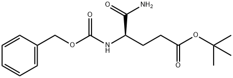 Pentanoic acid, 5-amino-5-oxo-4-[[(phenylmethoxy)carbonyl]amino]-, 1,1-dimethylethyl ester, (4R)- 结构式