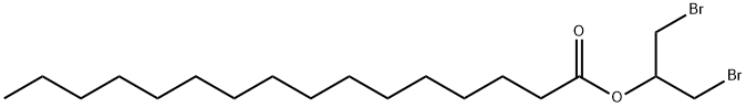 Hexadecanoic acid, 2-bromo-1-(bromomethyl)ethyl ester 结构式