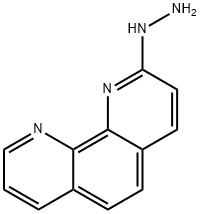 1,10-Phenanthroline, 2-hydrazinyl- 结构式