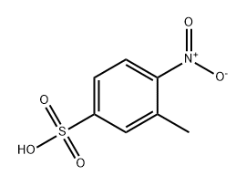 3-硝基-4-甲基苯磺酸 结构式