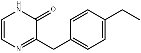 2(1H)-Pyrazinone,3-[(4-ethylphenyl)methyl]-(9CI) 结构式