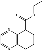 Ethyl 5,6,7,8-tetrahydroquinoxaline-5-carboxylate 结构式