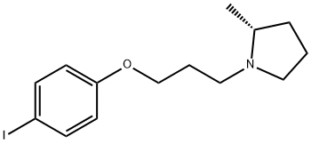Pyrrolidine, 1-[3-(4-iodophenoxy)propyl]-2-methyl-, (2R)- 结构式