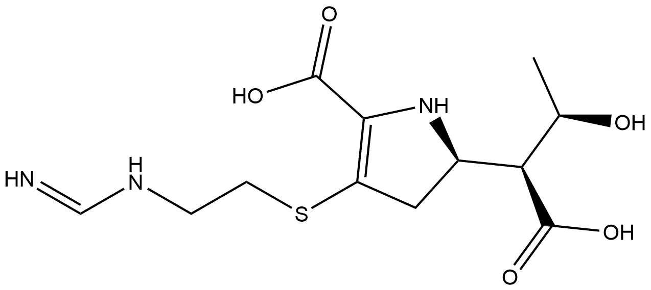 亚胺培南水解产物 DP-1 结构式