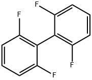 1,1'-Biphenyl, 2,2',6,6'-tetrafluoro- 结构式