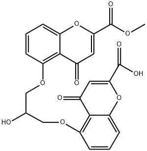 色甘酸杂质21 结构式