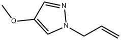 1-烯丙基-4-甲氧基-1H-吡唑 结构式