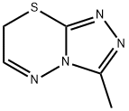 7H-1,2,4-Triazolo[3,4-b][1,3,4]thiadiazine,3-methyl-(9CI) 结构式