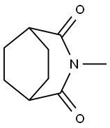 3-?Azabicyclo[3.2.2]?nonane-?2,?4-?dione, 3-?methyl- 结构式