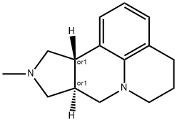 4H-Benzo[ij]pyrrolo[3,4-b]quinolizine,5,6,8,8a,9,10,11,11a-octahydro-10-methyl-,(8aR,11aS)-rel-(9CI) 结构式