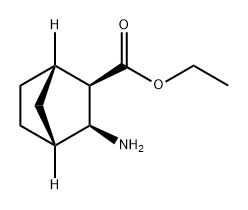 (1S,2R,3S,4R)-3-氨基双环[2.2.1]庚烷-2-甲酸乙酯 结构式