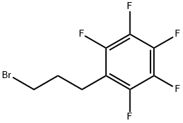 1-(3-Bromopropyl)-2,3,4,5,6-pentafluorobenzene 结构式