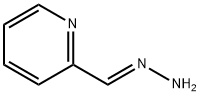 (E)-2-(肼基亚甲基)吡啶 结构式