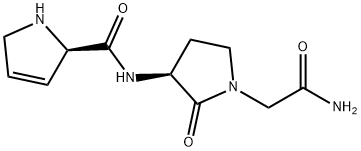 1H-Pyrrole-2-carboxamide,N-[1-(2-amino-2-oxoethyl)-2-oxo-3-pyrrolidinyl]-2,5- 结构式