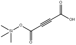 2-Butynedioic acid, 1-(trimethylsilyl) ester 结构式