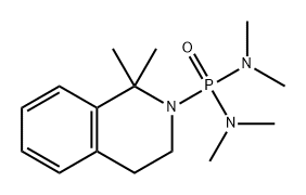 Phosphonic diamide, P-[3,4-dihydro-1,1-dimethyl-2(1H)-isoquinolinyl]-N,N,N',N'-tetramethyl- (9CI) 结构式