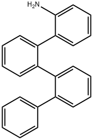 [1,1′:2′,1′′:2′′,1′′′-四联苯]-2-胺 结构式