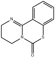 3,4-dihydro-2H,6H-pyrimido[1,2-c][1,3]benzothiazin-6-one 结构式