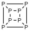 Octaphosphapentacyclo[4.2.0.02,5.03,8.04,7]octane 结构式