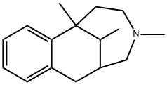 1,6-Methano-1H-4-benzazonine,2,3,4,5,6,7-hexahydro-1,4,12-trimethyl-(9CI) 结构式