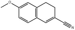 2-Naphthalenecarbonitrile, 3,4-dihydro-6-methoxy- 结构式