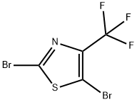 Thiazole, 2,5-dibromo-4-(trifluoromethyl)- 结构式