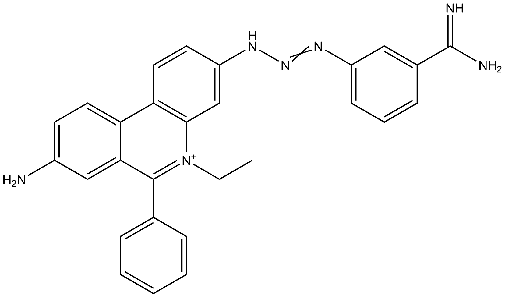 Isometamidium Impurity 5 结构式