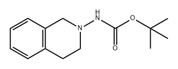 Carbamic acid, (3,4-dihydro-2(1H)-isoquinolinyl)-, 1,1-dimethylethyl ester (9CI) 结构式