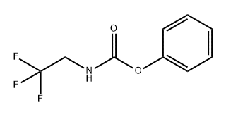 Carbamic acid, (2,2,2-trifluoroethyl)-, phenyl ester (9CI) 结构式