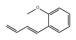 Benzene, 1-(1E)-1,3-butadien-1-yl-2-methoxy- 结构式