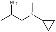 1,?2-?Propanediamine, N1-?cyclopropyl-?N1-?methyl- 结构式