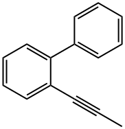 1,1'-Biphenyl, 2-(1-propyn-1-yl)- 结构式
