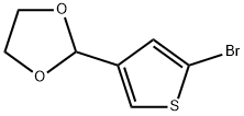 1,3-二氧戊环2-(5-溴-3-噻吩基) 结构式