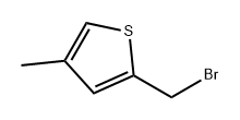 Thiophene, 2-(bromomethyl)-4-methyl- 结构式