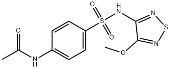 acetylsulphametrole 结构式