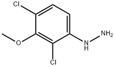 Hydrazine, (2,4-dichloro-3-methoxyphenyl)- 结构式
