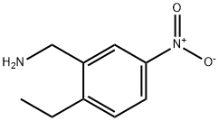 Benzenemethanamine, 2-ethyl-5-nitro- 结构式