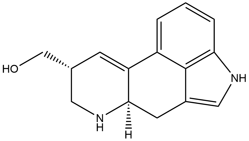 Ergoline-8-methanol, 9,10-didehydro-, (8β)- (9CI) 结构式