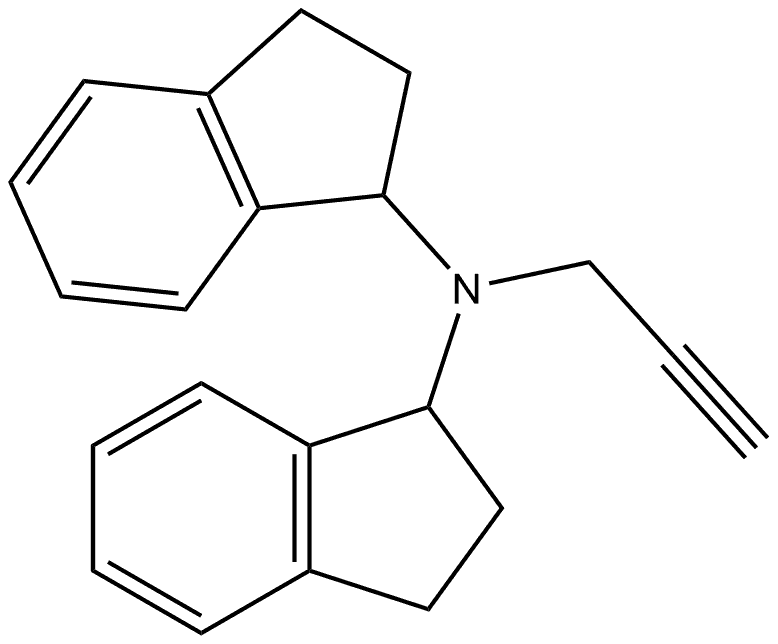 雷沙吉兰杂质10 结构式