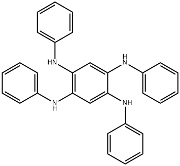 1,2,4,5-Benzenetetramine, N1,N2,N4,N5-tetraphenyl- 结构式