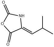 2,5-Oxazolidinedione, 4-(2-methylpropylidene)-, (Z)- (9CI) 结构式
