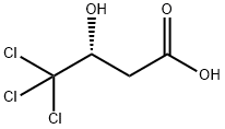 Butanoic acid, 4,4,4-trichloro-3-hydroxy-, (R)- (9CI) 结构式